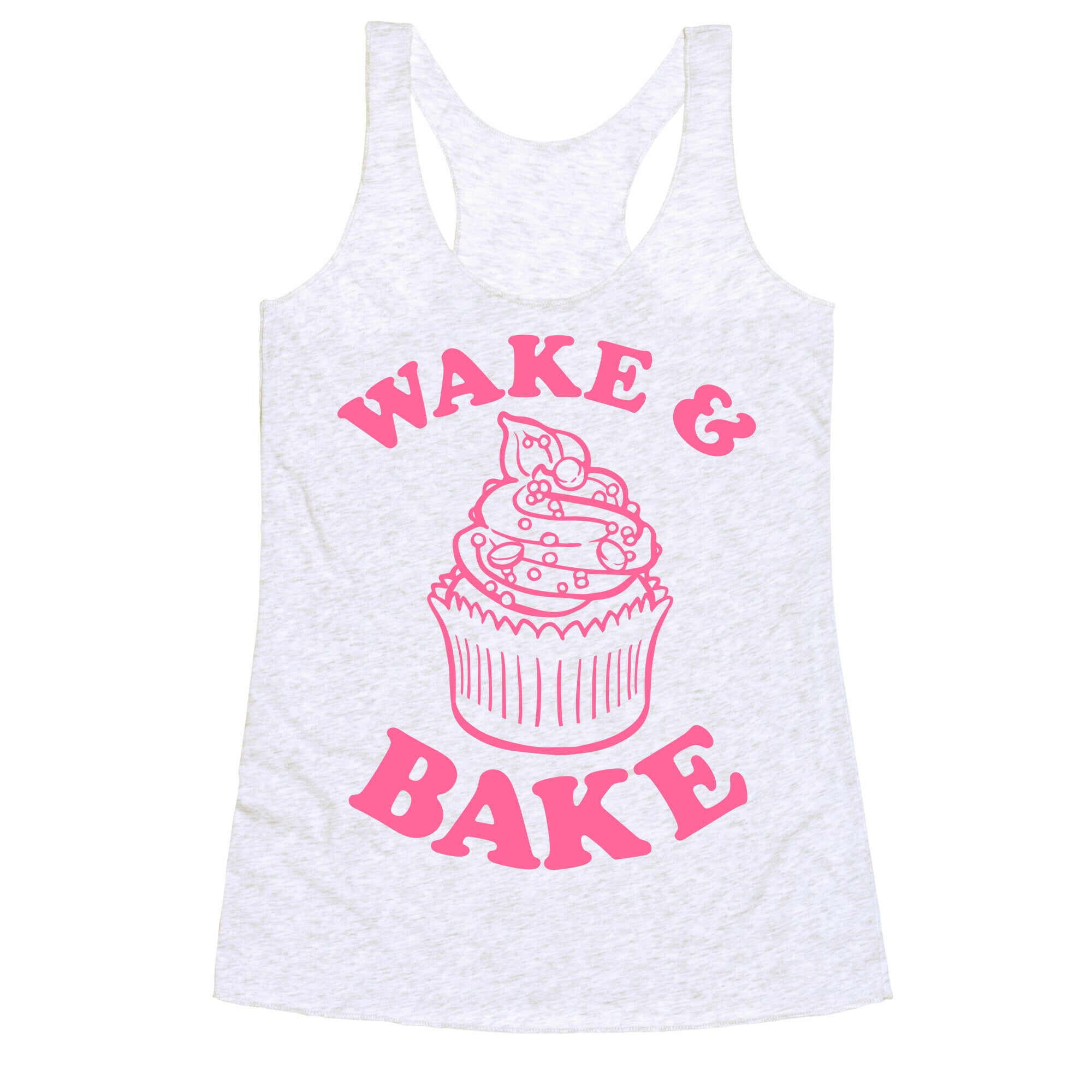 Wake and Bake Racerback Tank